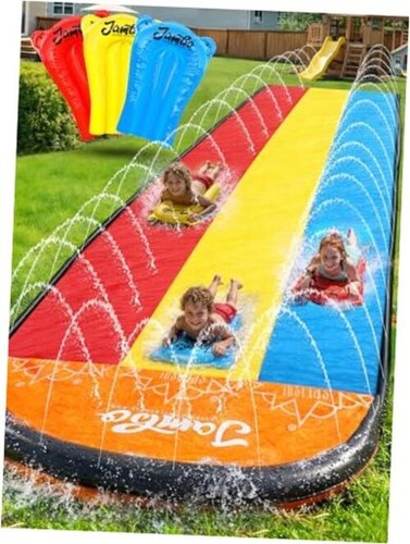 Premium triple water slide - premium, and