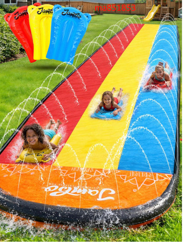 Premium triple water slide - triple,