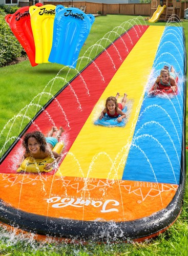 Premium triple water slide - premium,