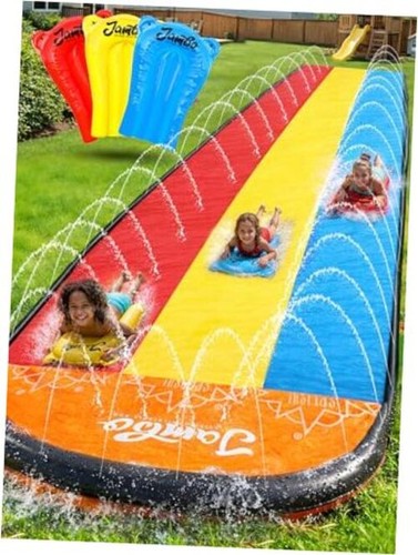 Premium triple water slide - triple,