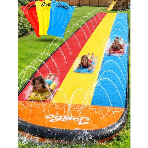 Triple water slide - water, 3